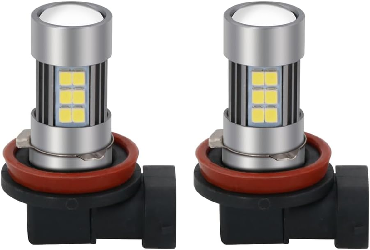 Blyilyb H11/H8 5800K Daily White High Brightness LED Fog or DRL Lamps Replacement for Cars (Pack of 2) image number 3