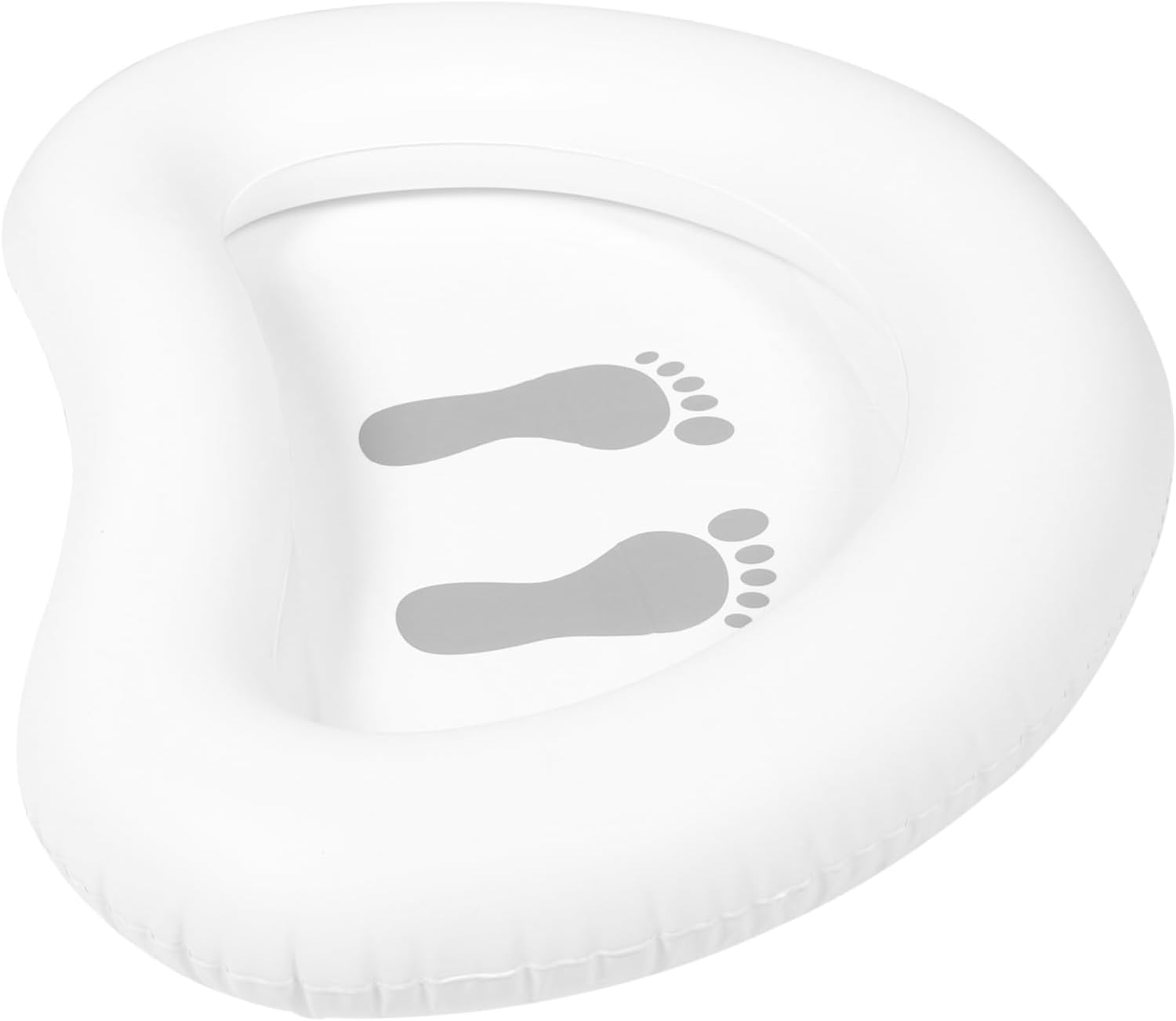 Vaguelly Inflatable Spa Footbath Pool Foot Bath Tray Pool Basin Soaking Basin Portable Body Washing Soaking Wash for PVC Blue