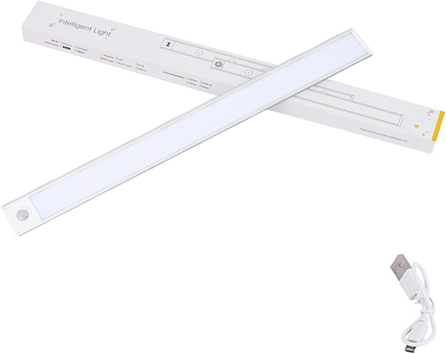 Tiverio Home Motion Sensor Lights, 3 Color Modes, Auto On/Off, Magnetic Mount, New Upgraded Version Smart Motion Sensor LED 3.0, Stair Bedroom Closet (White,3.9 In) image number 3