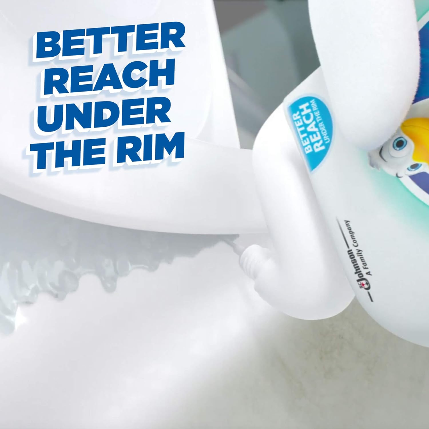 Duck Foaming Bleach Gel Liquid Toilet Bowl Cleaner, Foams, Cleans with Whitening Bleach Gel, Citrus Fragrance, 750Ml (Pack of 2) image number 5