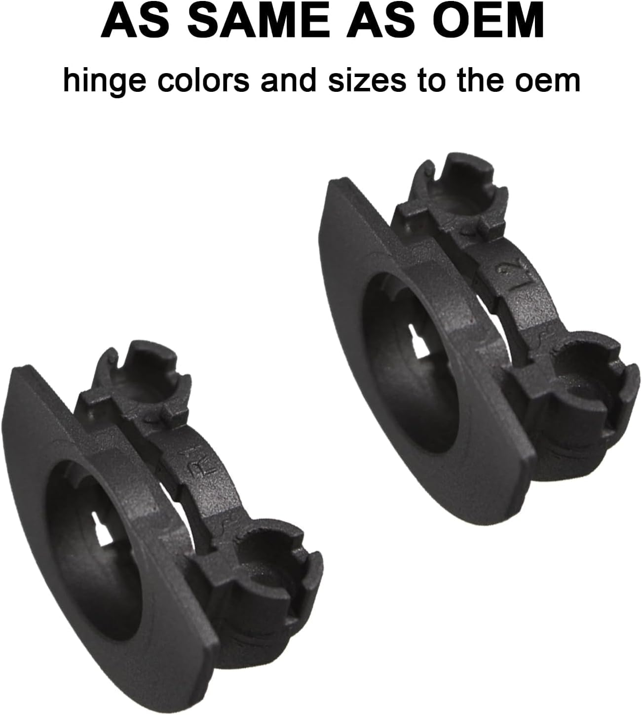 Adhiper WH-1000XM4 Hinge Swivels + U Shaped Metal Hinge Lock Grove Replacement for Sony WH-1000XM4 Headphone,Replacement Parts Accessories Hinge Spins(Black) image number 3