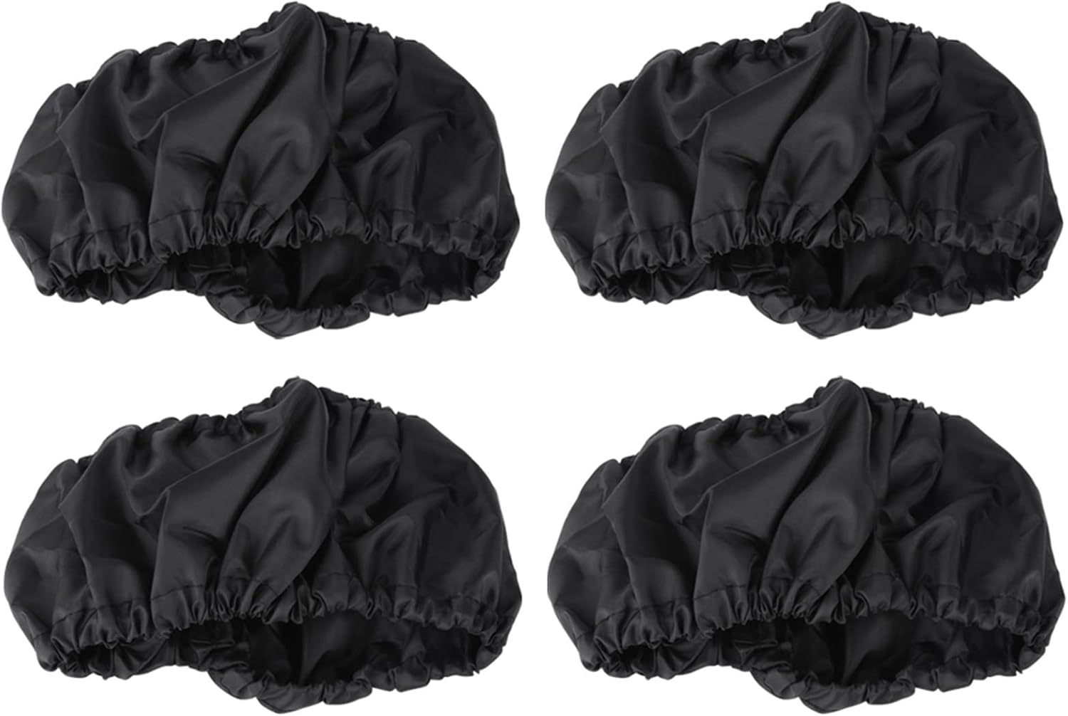 4Pcs Baby Stroller Wheel Cover, Dust Tire Cover for Infant Pram Stroller, Protect Floor inside with Premium Polyester, Easy to Use and Store, Suitable for Wheels 12~25Cm (S) image number 1