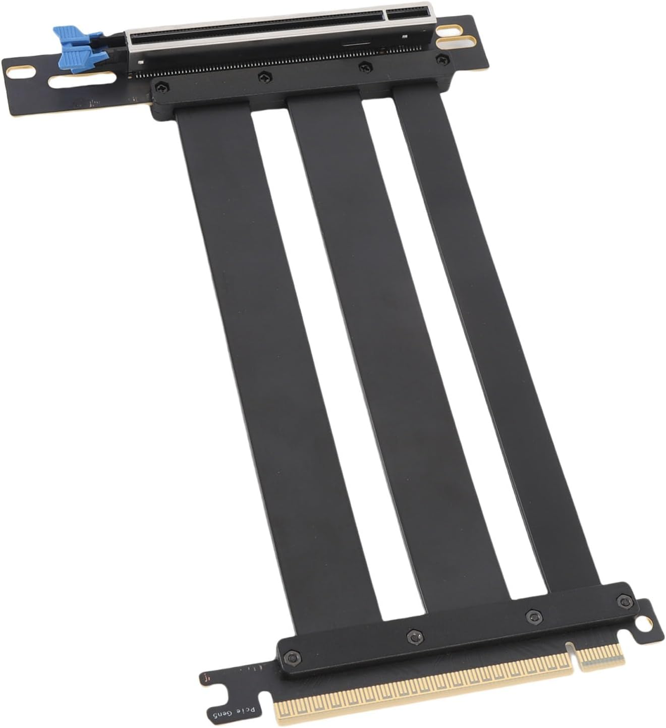Pcie 5.0 X16 Riser Cable 90&deg; Right Angle 128Gbps Shielded Extension for RTX 4090 GPU 20Cm Compatible with Pcie 4.0/3.0 ITX Server image number 4