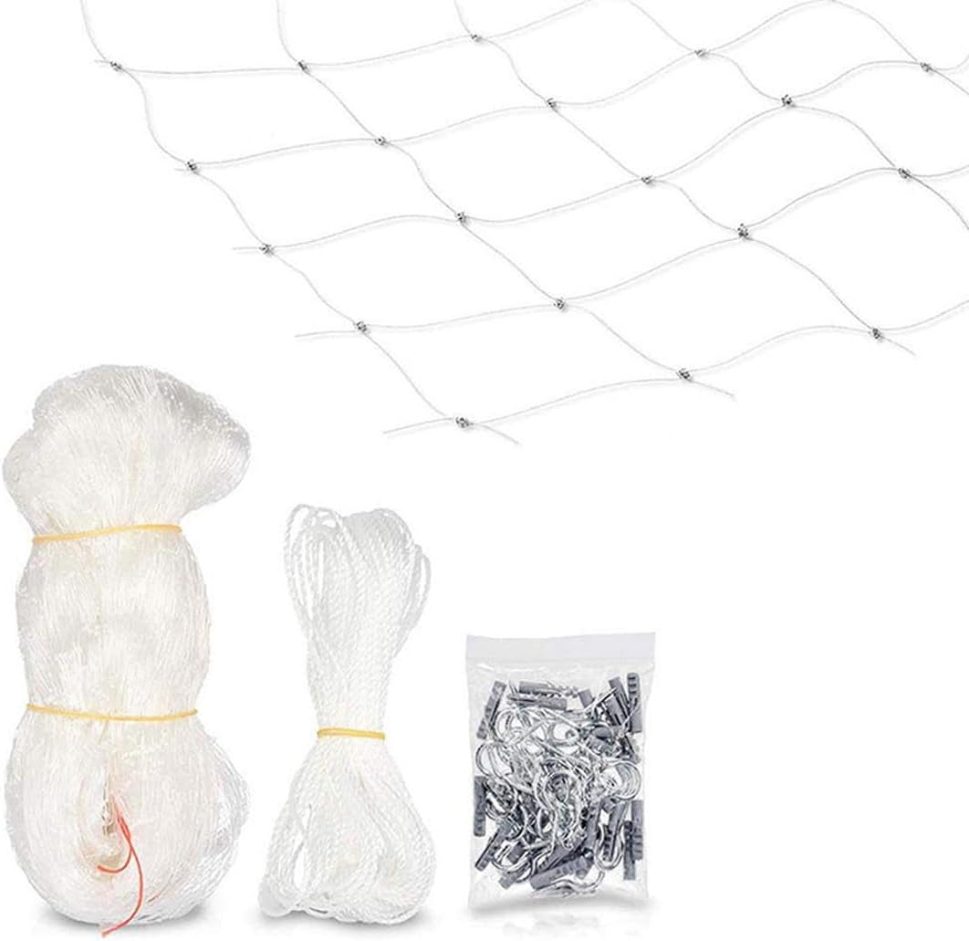 Sarini Guards Cat Nets 6 X 3 M Plastic Nylon Wire Guards Safety Fall Protection Nets for Cats?;Pet to Secure Balcony Windows image number 3