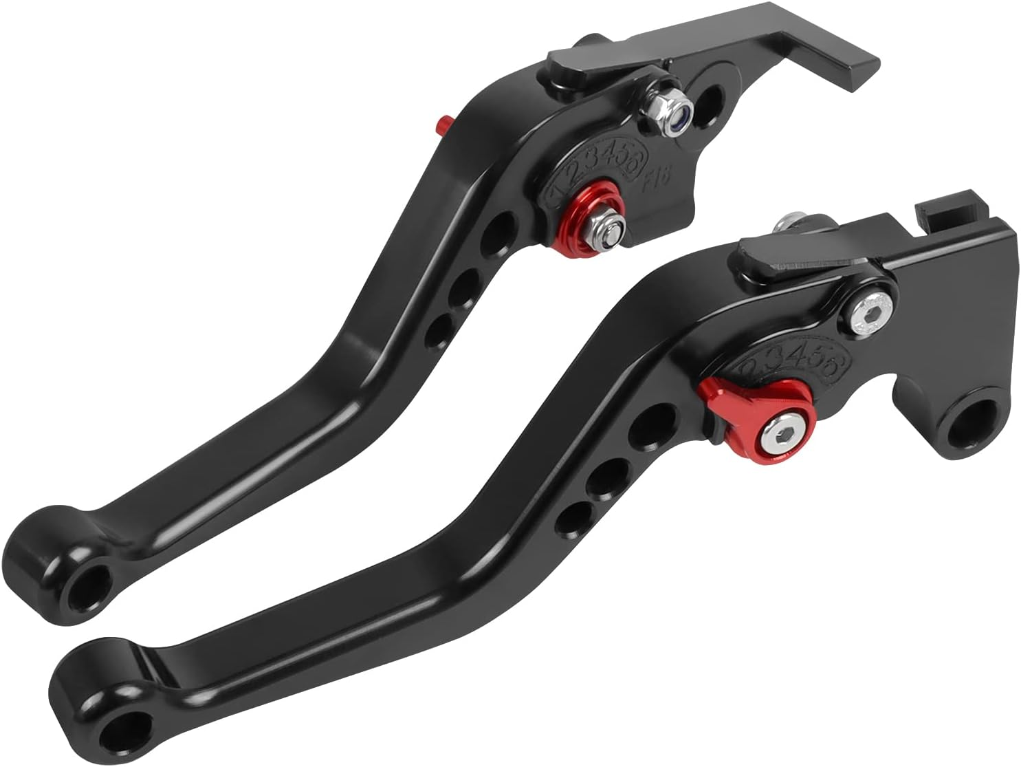 Short Brake Clutch Lever Sets CNC Aluminum Compatible with Kawasaki Ninja 650R ER-6F ER-6N 2009-2016/ Ninja 400R 2011/ VERSYS 650 2009-2014 Motorcycle Accessories