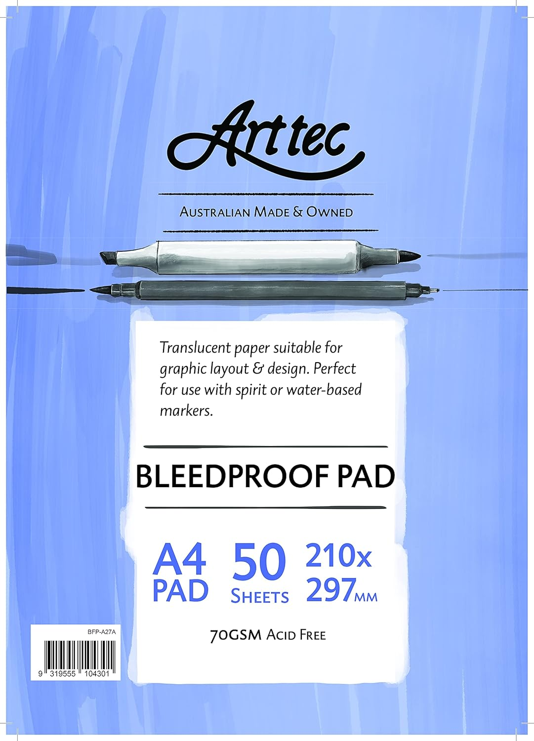 Arttec Bleedproof Pad A4