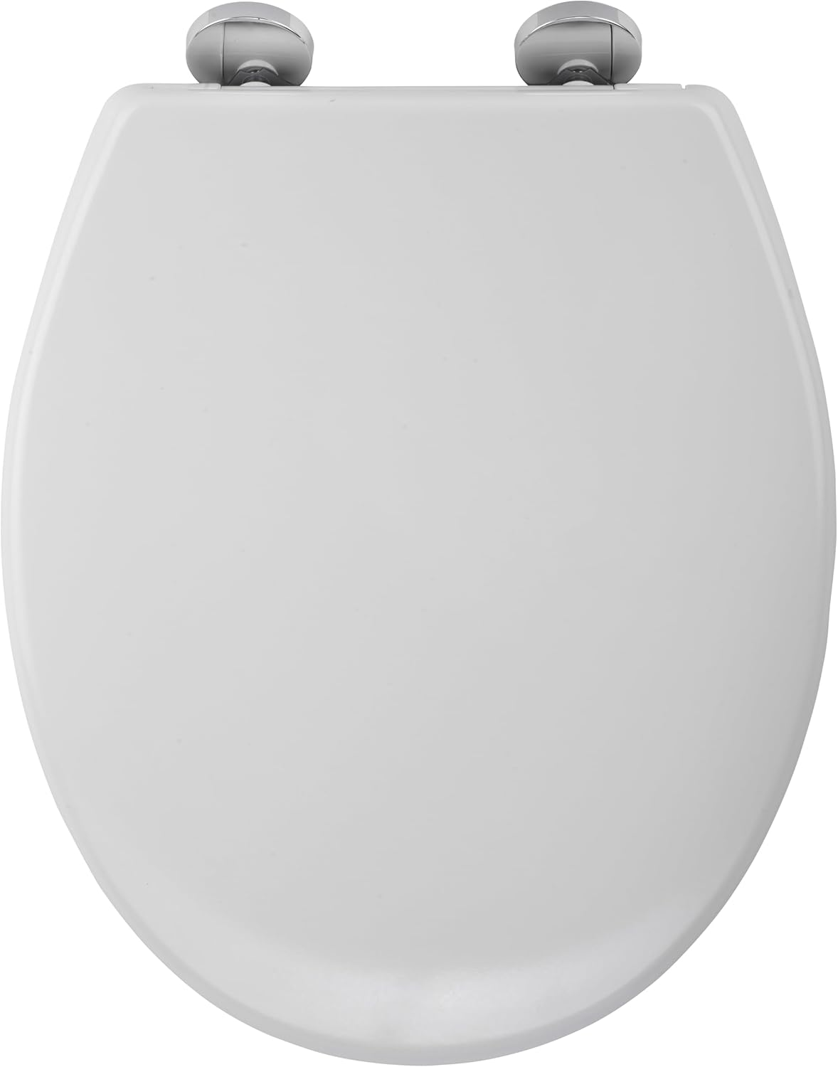 Croydex Constance Flexi-Fix White Universal Toilet Seat Soft Close, Quick Release, Adjustable, Made from Anti-Bacterial Treated Plastic, Top and Bottom Fixing image number 3
