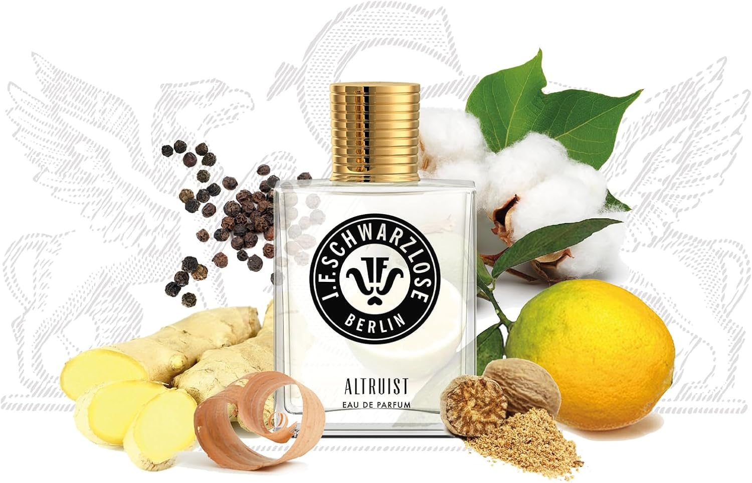 J.F. Schwarzlose Berlin Unisex Eau De Parfum Altruist 1.7 OZ image number 4