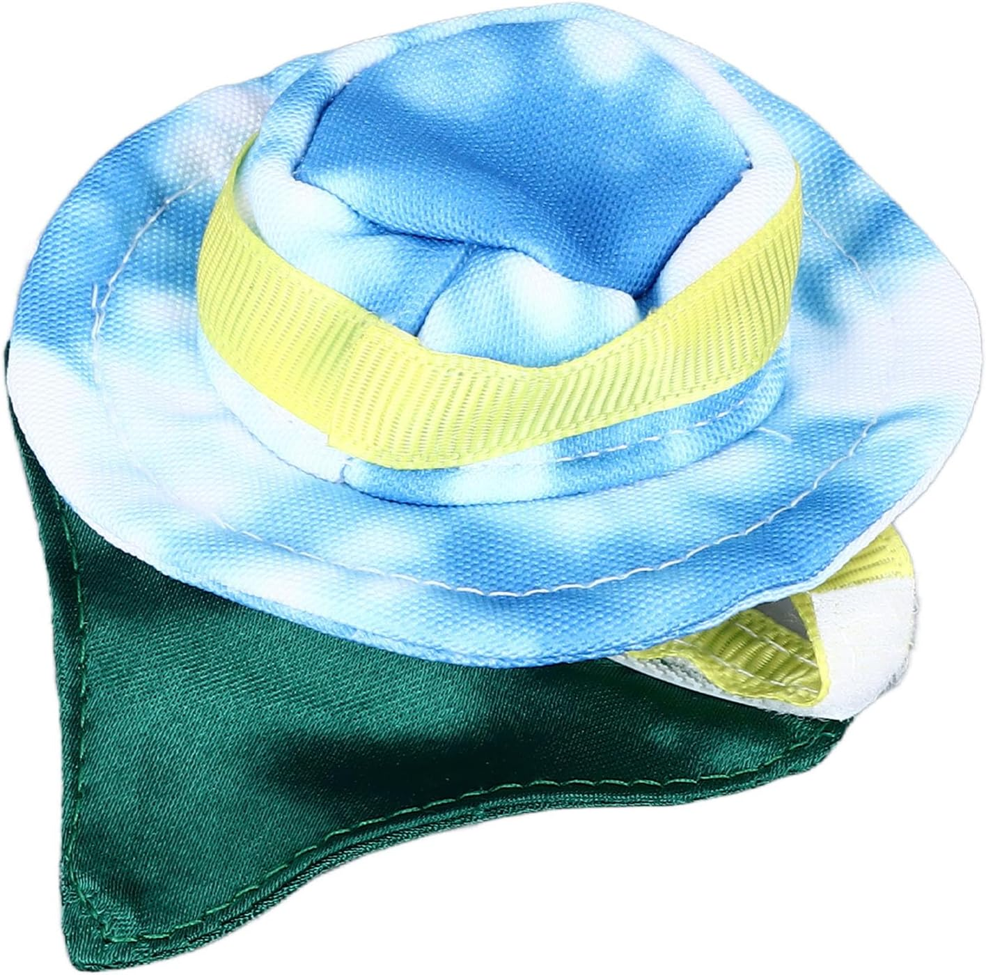 Bearded Dragon Cowboy Hat and Bandana Set, Halloween Lizard Reptile Costume Cool Pet Cap Small Animal Hamster Outfit Suit, Lizard Bandanas Lizard Bowler Hat for Hamster Lizard