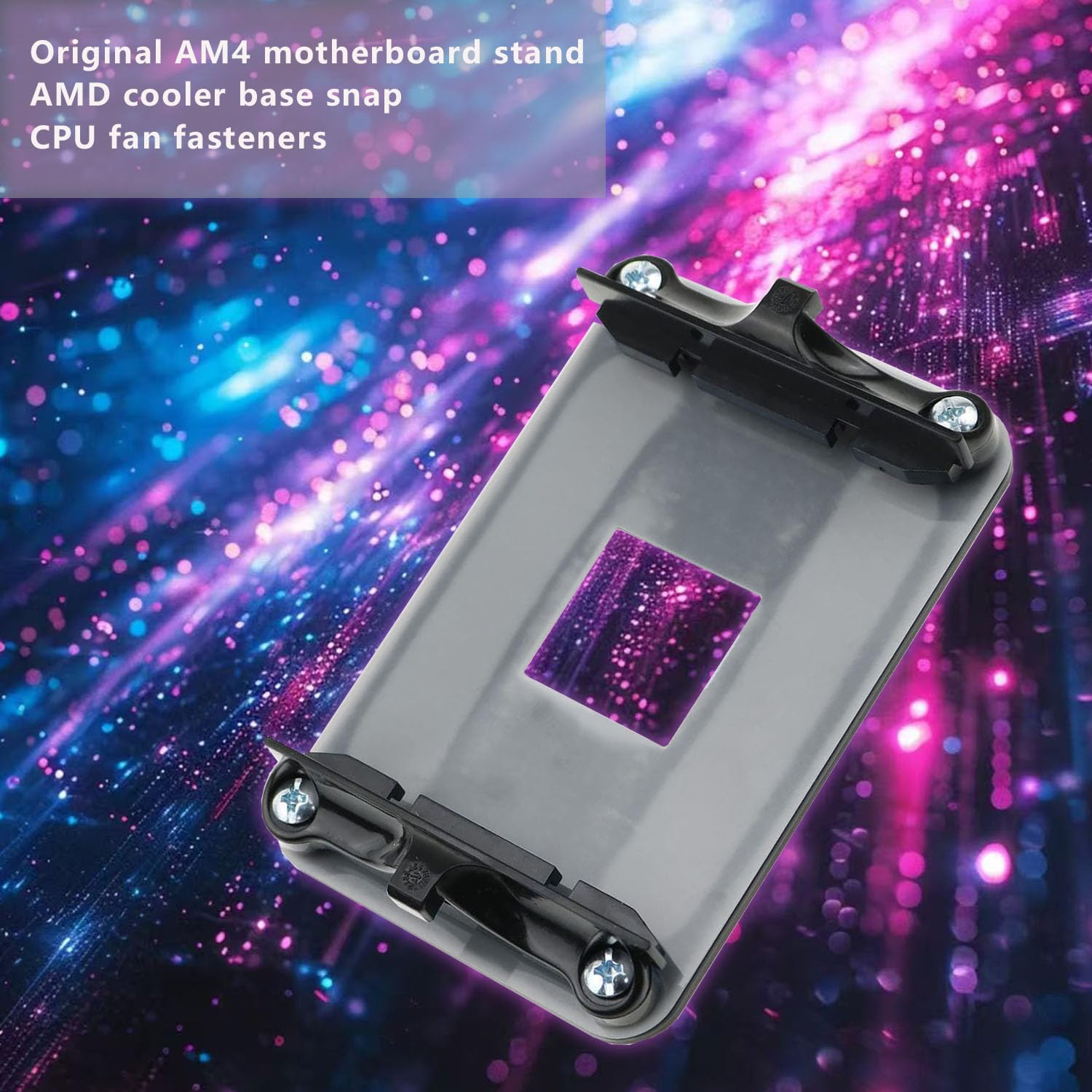 AM4 Backplane Back Durable CPU Heatsink Bracket CPU Fan Cooling Mounting Sheet Plate for AM4 AMD Socket image number 5