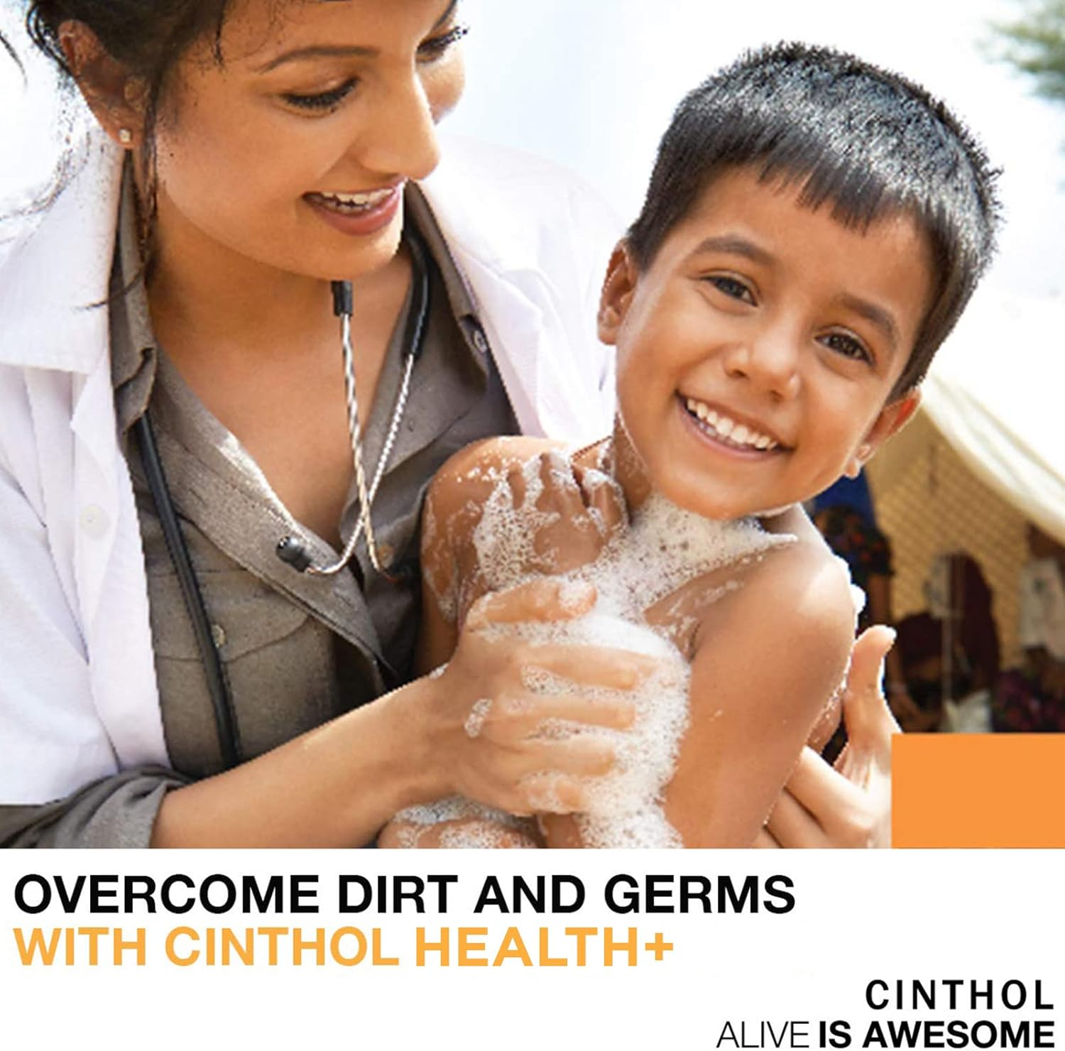 Cinthol Confidence+ Bath Soap, Germ Protection & Insta Deo, 125G (Pack of 3, 75G Free)