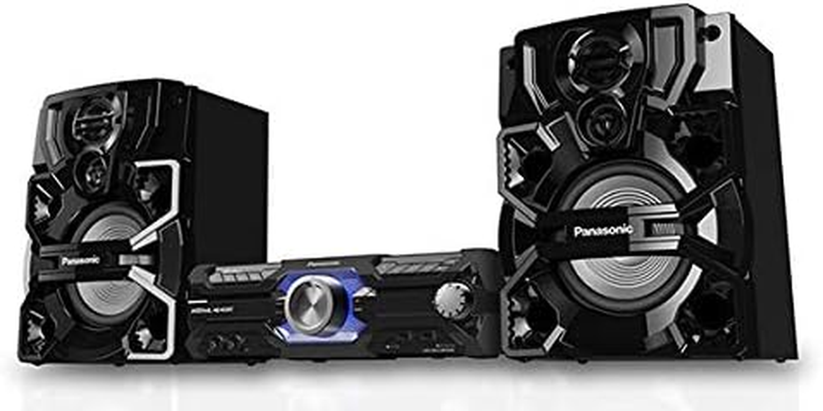 Panasonic 2.0 Channel 2000W Mini Hi-Fi System with Bluetooth (SC-AKX710GSK) image number 2