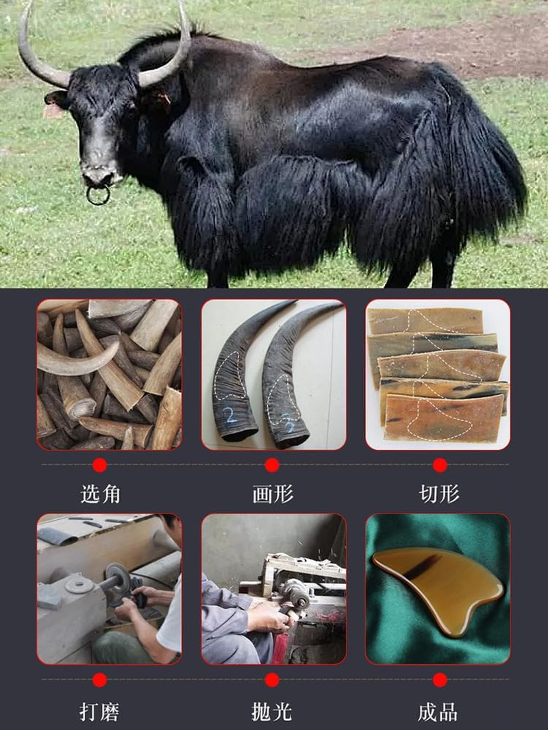 牛角板刮痧拨筋棒女脸部面部通用全身眼部拔筋棒/247 牛角板刮痧拨筋棒女脸部面部通用全身眼部拔筋棒/247 image number 3