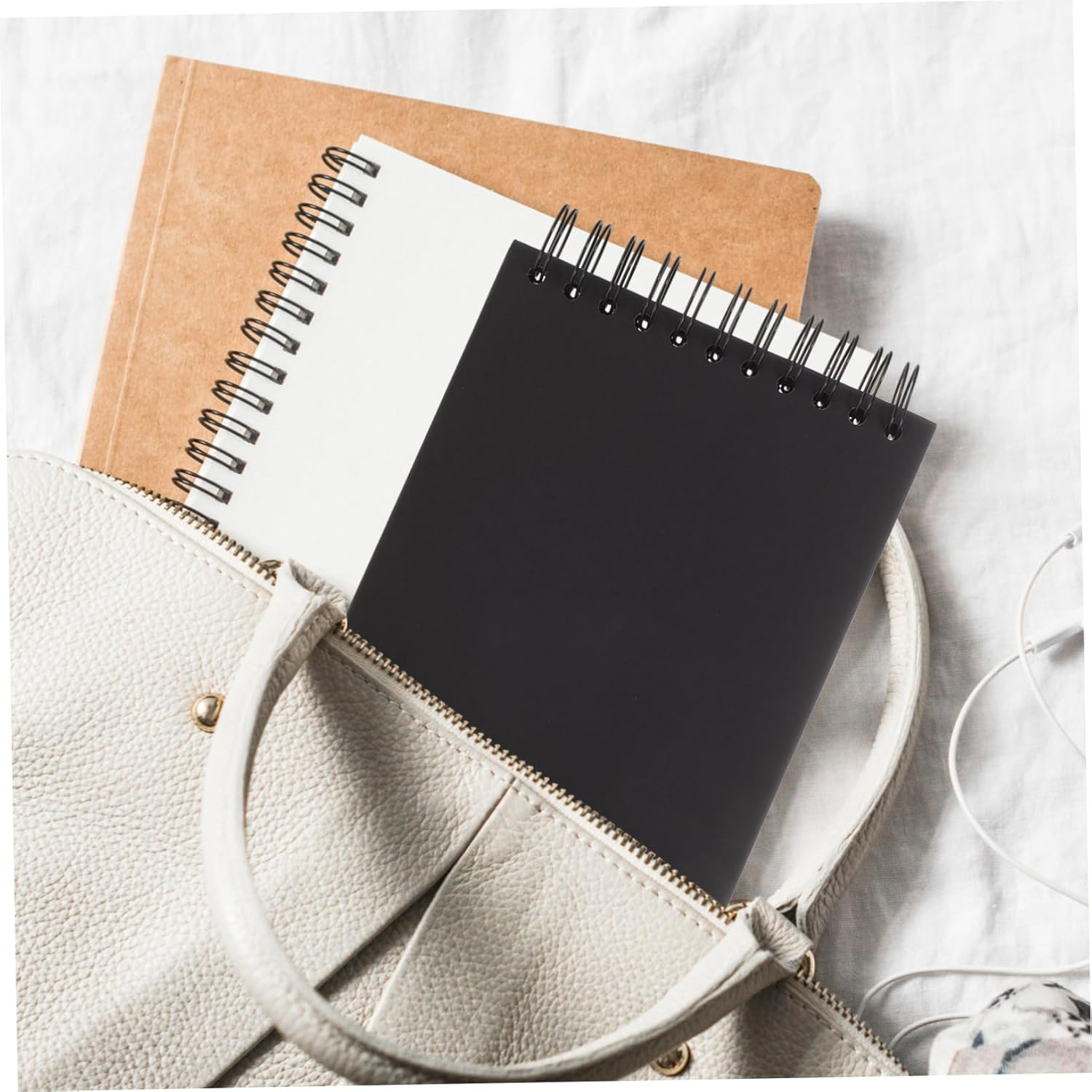 IMIKEYA Scrapbook Album Photo Album Scrapbook Silk Ribbon Decor Handmade for Wedding Birthday image number 1