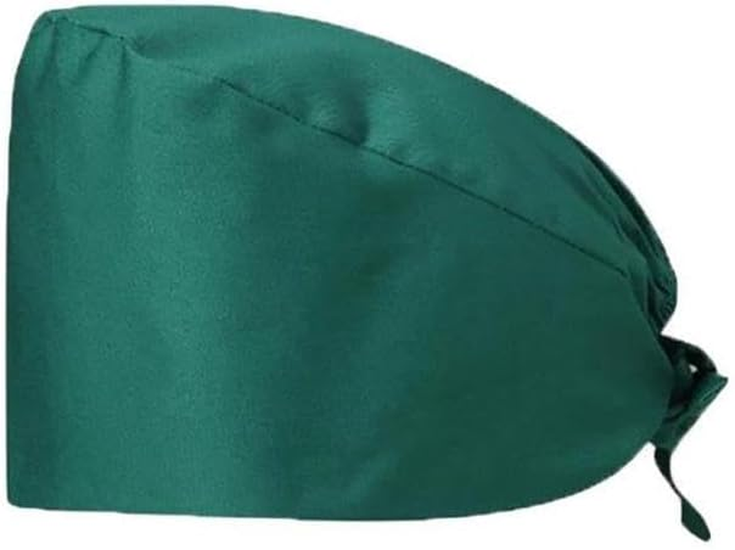 AIMALL 100% Cotton Surgical Scrub Cap Hat Unisex Surgerytheatre Doctor Nurses Solid - Adjustable Hat for Doctors, Nurses, and Theatre Staff - Durable & Breathable