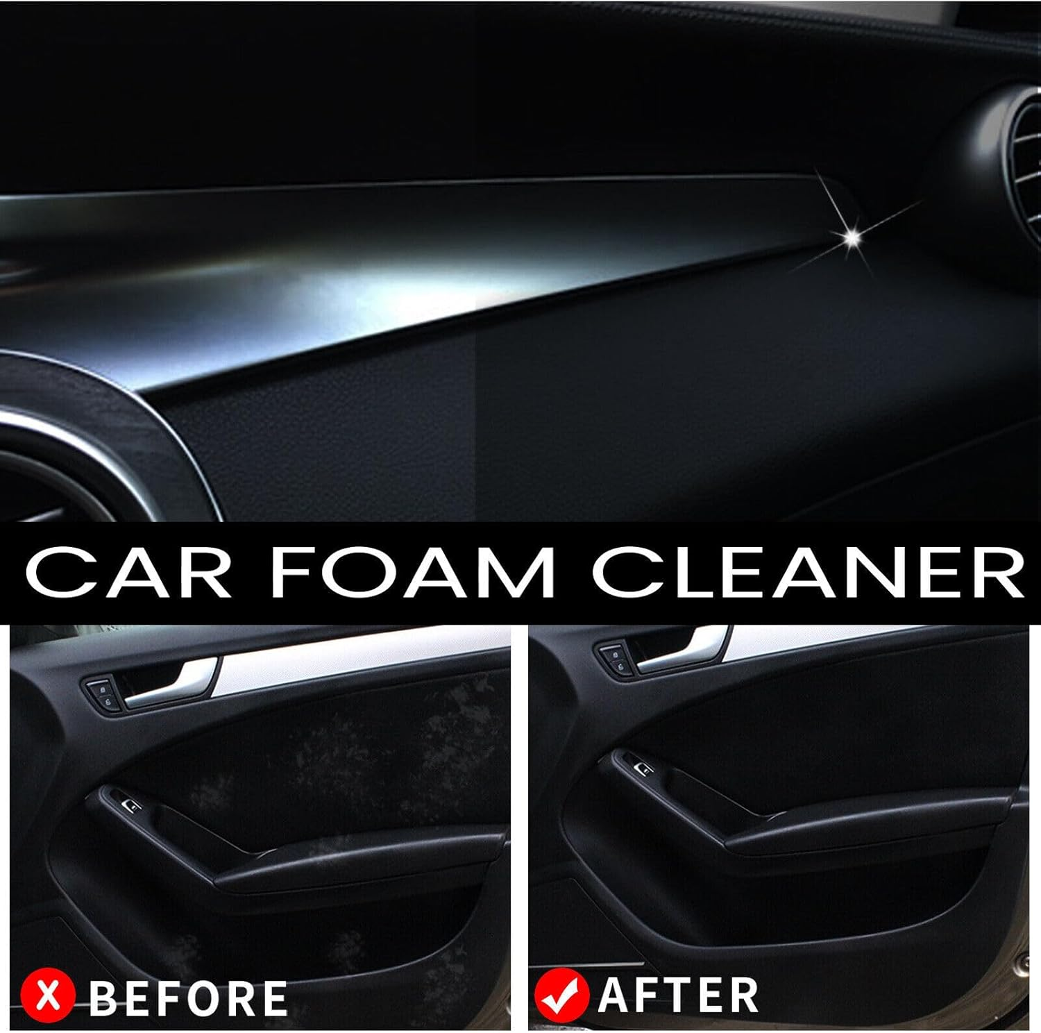Tootoo Car Foam Cleaner, Special Cleaning Agent for Seat Cleaning, Maintenance (3) image number 2