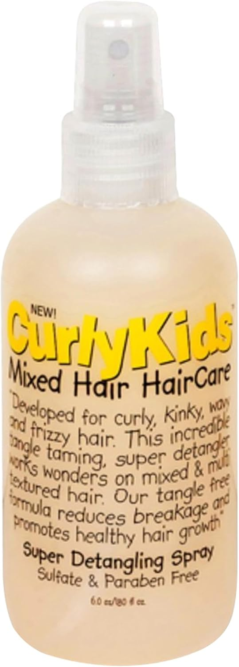 Curlykids Mixed Haircare Super Detangling Spray, 6 Ounce image number 6