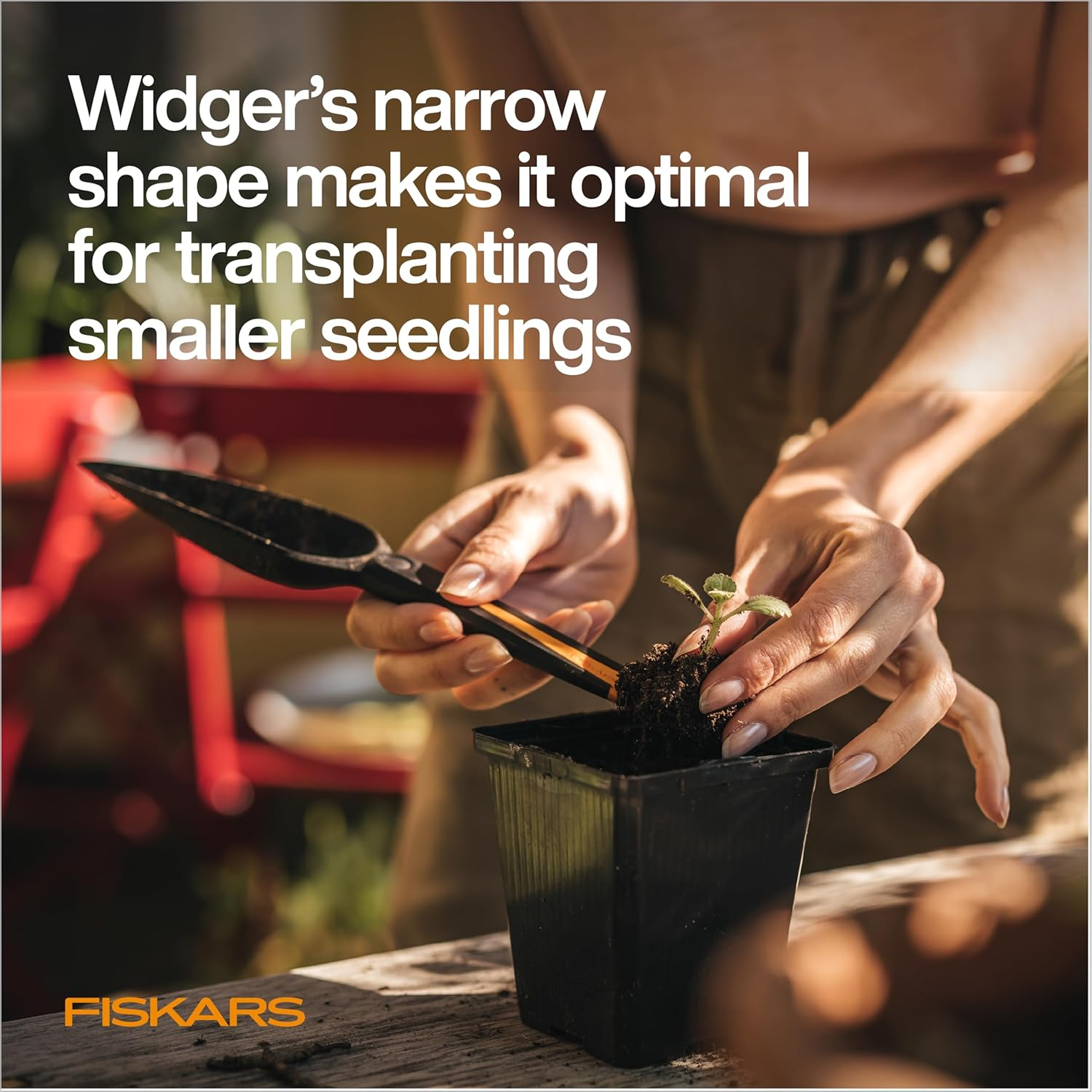 Fiskars Seed Planting Garden Trowel image number 5