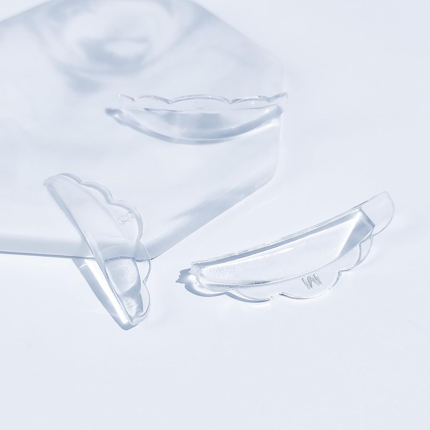 Libeauty Lash Lift Pads, 6 Pcs Self-Adhesive Shields for Lash Perm Kit Reusable Soft Eyelash Lifting Rod Makeup Beauty Tool image number 5