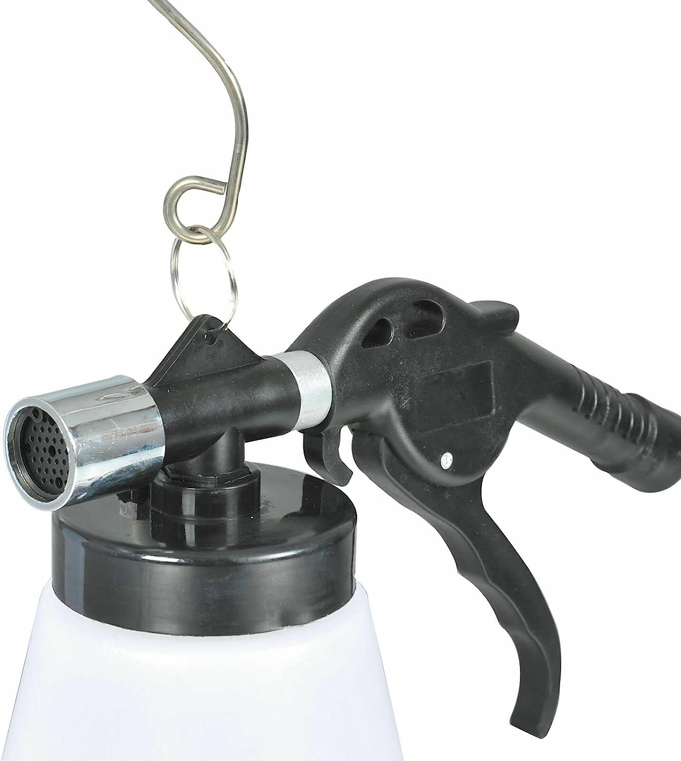 Air Brake Bleeder Kit Clutch Vacuum Oil Bleeding Extractor Fluid Fill Adapters Brake Oil Change Set with Extractor and Refill Bottle image number 5