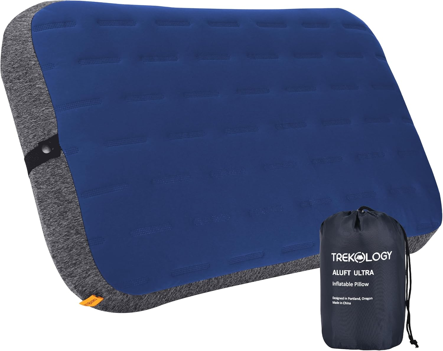 TREKOLOGY Large Inflatable Camping Pillow &ndash; Home-Sized Comfort for Outdoor Adventures | Portable, Easy-To-Inflate, Ideal for Camping, Backpacking, and Travel - ALUFT Ultra image number 2