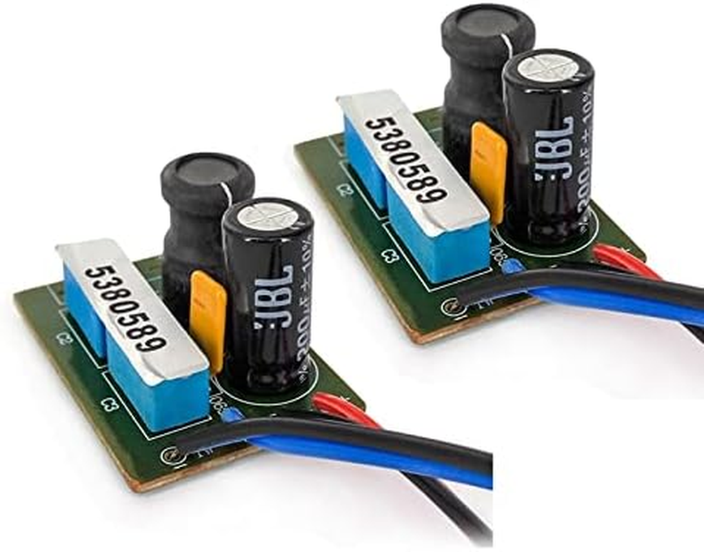 2PCS 2 Way 60W Speaker Treble Bass Frequency Divider Home Theater Hifi Stereo DIY Audio Crossover Filters image number 4