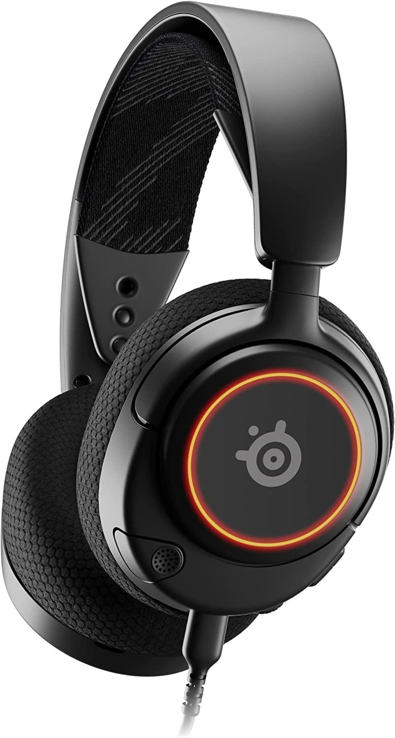 Steelseries Arctis Nova 3 Wired 3.5Mm AUX + USB-C Prism 2-Zone RGB Illumination Gaming Headset for PC & Playstation - Ai-Powered Noise-Cancelling Clearcast Gen 2 Microphone image number 5