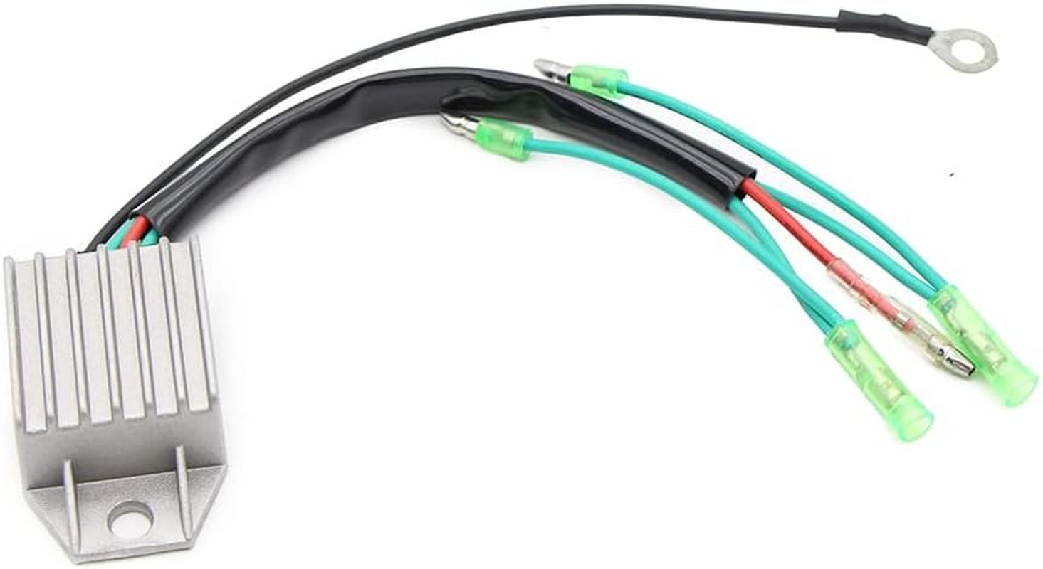 Premium Motorcycle Parts for Yamaha 6C MHS/L 6D EMS/L 8C MHS 9.9F MHS 13.5A MHS/L 15F WCS/L 20D EMS/L 25 S/L 6J8-81960-00 Voltage Regulator Rectifier Accessories image number 1