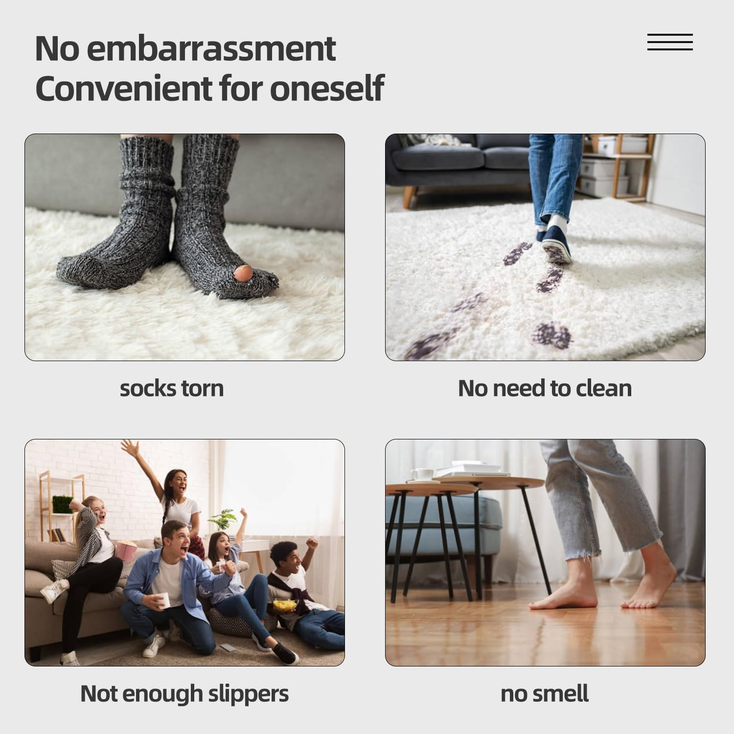 Blemoacha Automatic Shoe Covers Dispenser,200 Pcs Shoe Cover Indoors Disposable,Booties for Portable Machine Fits One Size,Shoe Cover Protect Floor for House Office Hospital Factory (Silver) - 200, Silver image number 6