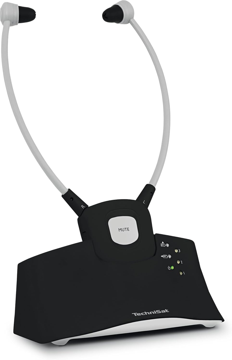 Technisat STEREOMAN ISI 2 (Version 2) - Wireless Stereo Headphones for Tvs and Music Systems with Docking Station, Black image number 6