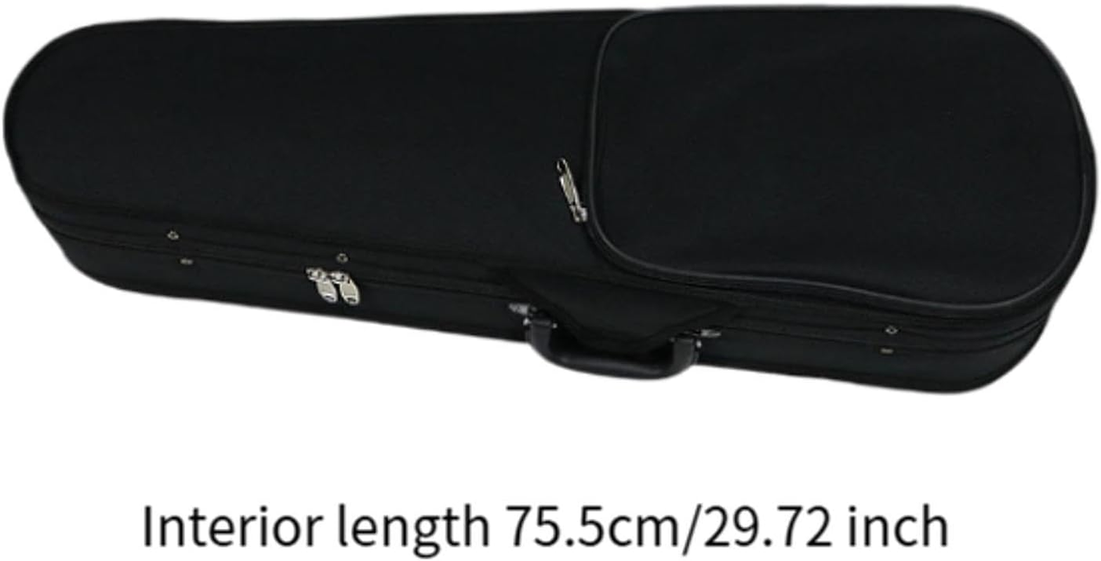 Generic 4/4 Full Size Violin Case Professional Sturdy Portable Carrying Bag Violin Hard