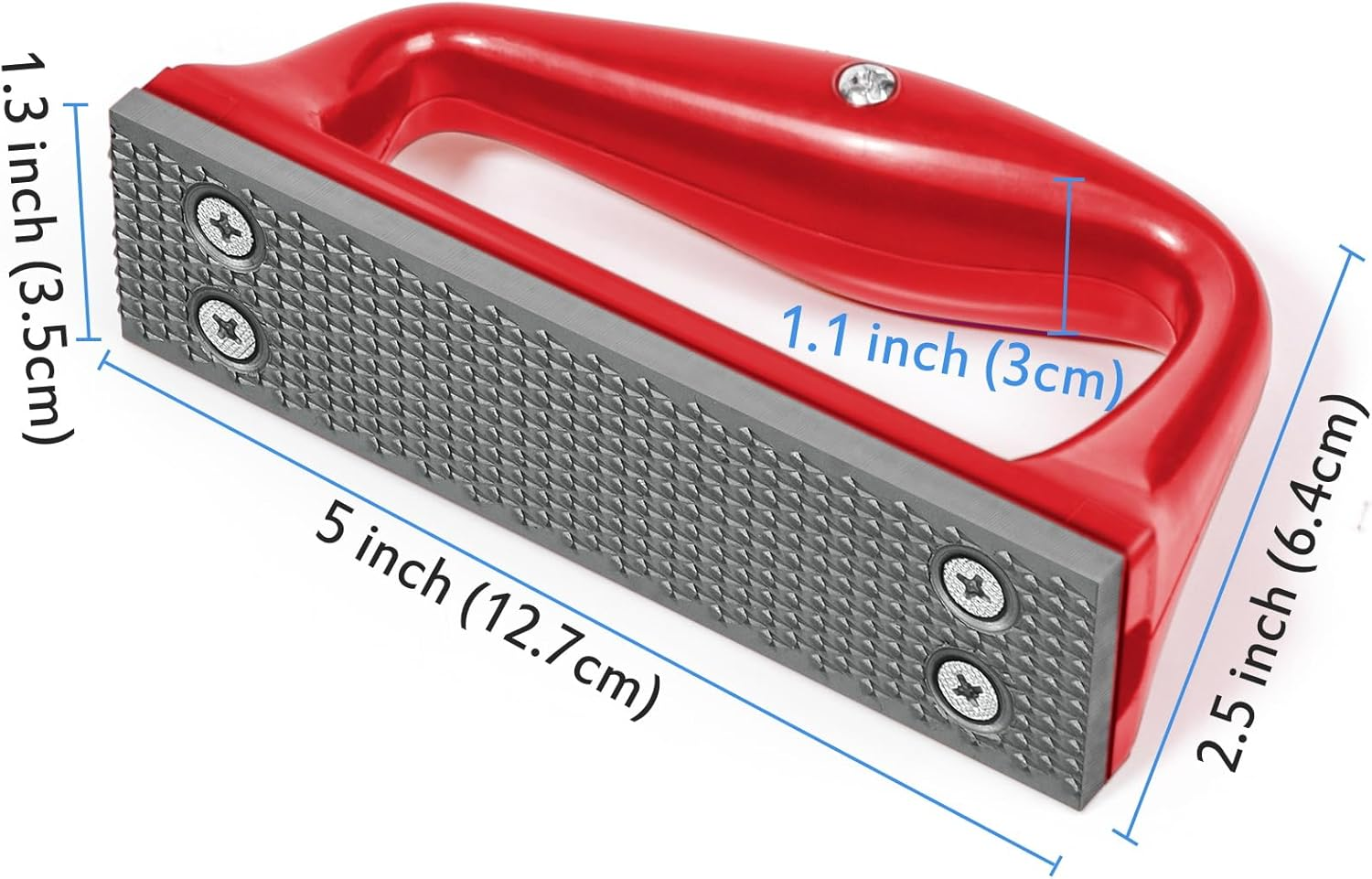 Mini Hoof Rasp for Horses, Goat Feet Hooves, Hand-Held Rasp to Removes Excess Hoof Faster Horseshoe File Coarse Tooth for Foals, Goats and Other Animals
