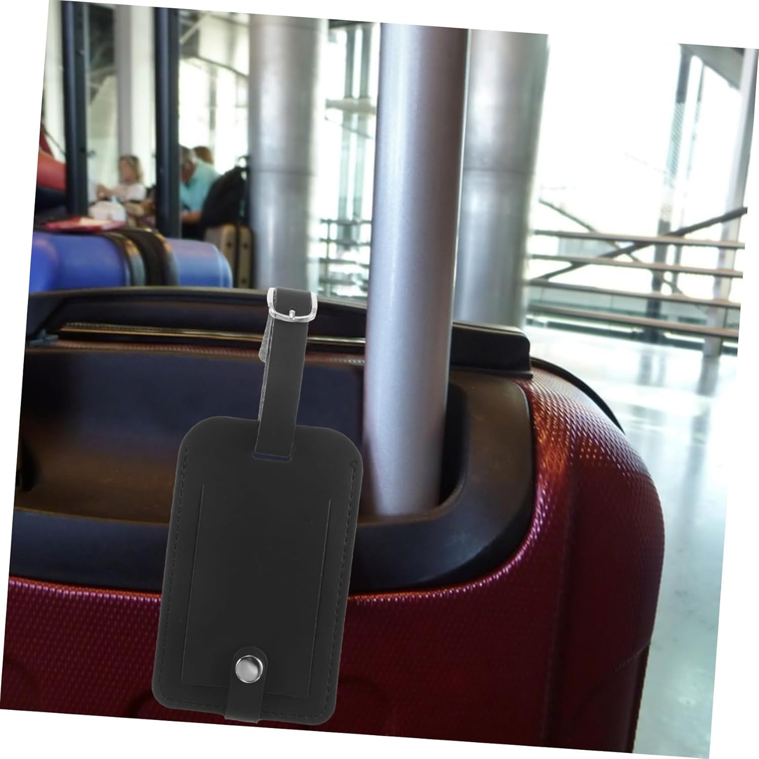 CATIEBYE 3Pcs Luggage Tags Suitcase Id Labels Bag Tags for Travel Identification Markers image number 2