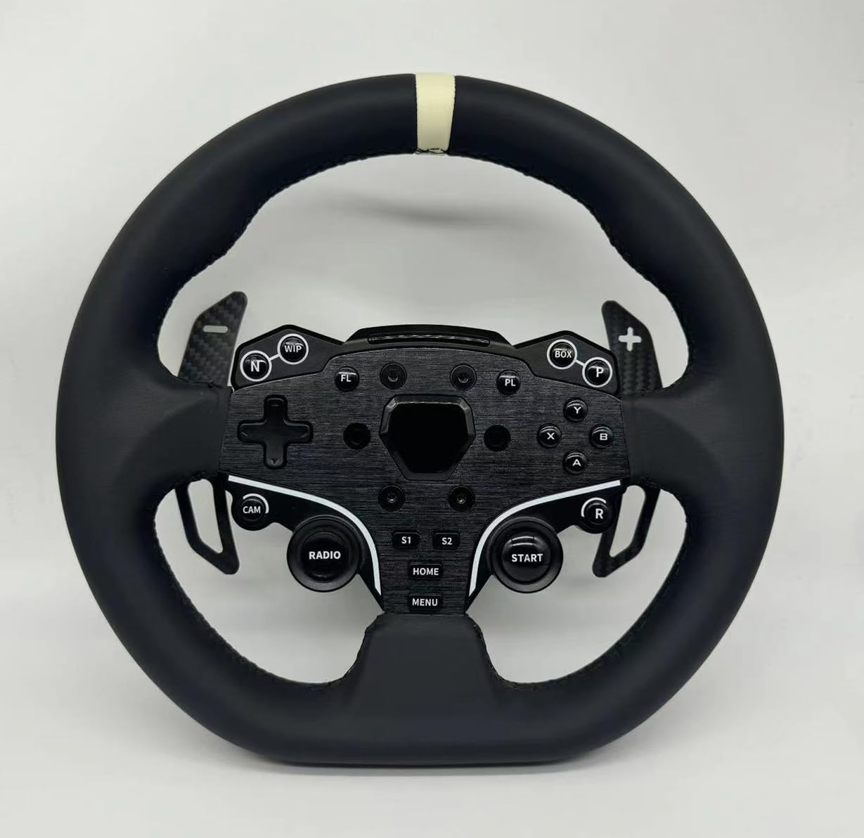 SIMPUSH Adjustable Carbon Fiber Paddle Shifter Mod Modification Parts Accessories for MOZA R5 R3 ES ESX image number 2