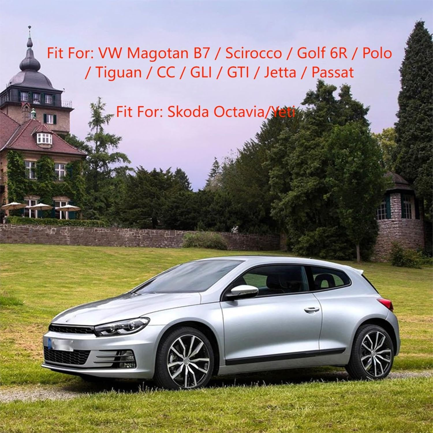 6.5" Replacement Touch Screen Digitizer Multimedia Navigation Fit for VW Magotan B7 Scirocco Golf 6R Polo Tiguan CC GLI GTI Jetta Passat Replaced OE# MIB200 5C0035684 5C0035680 MIB STD2 image number 6