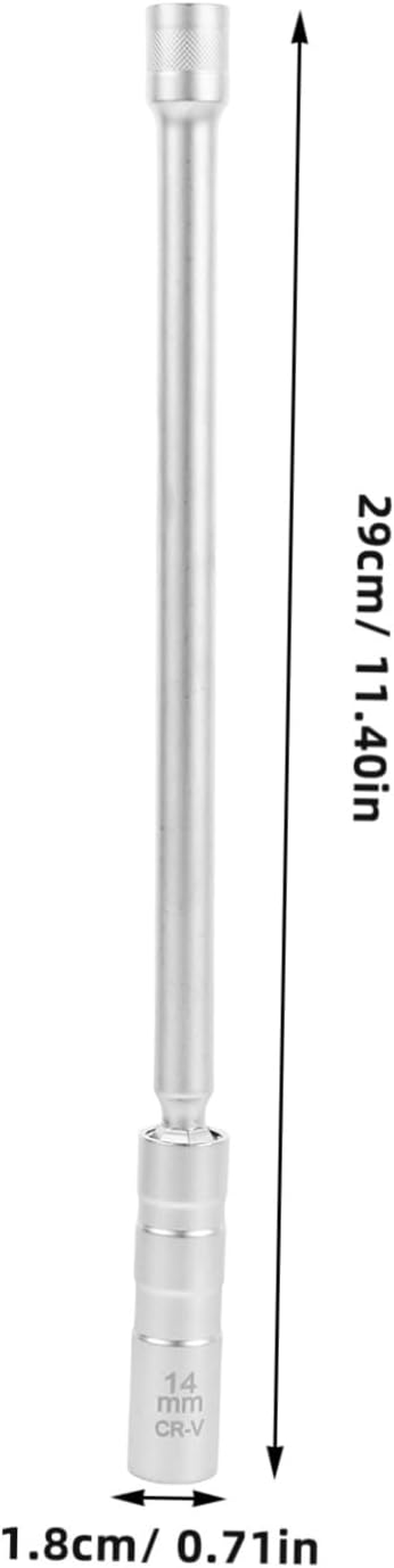 Anneome Magnetic Spark Plug Socket Tool 14Mm Thin Wall Removal for Automotive Repair image number 1