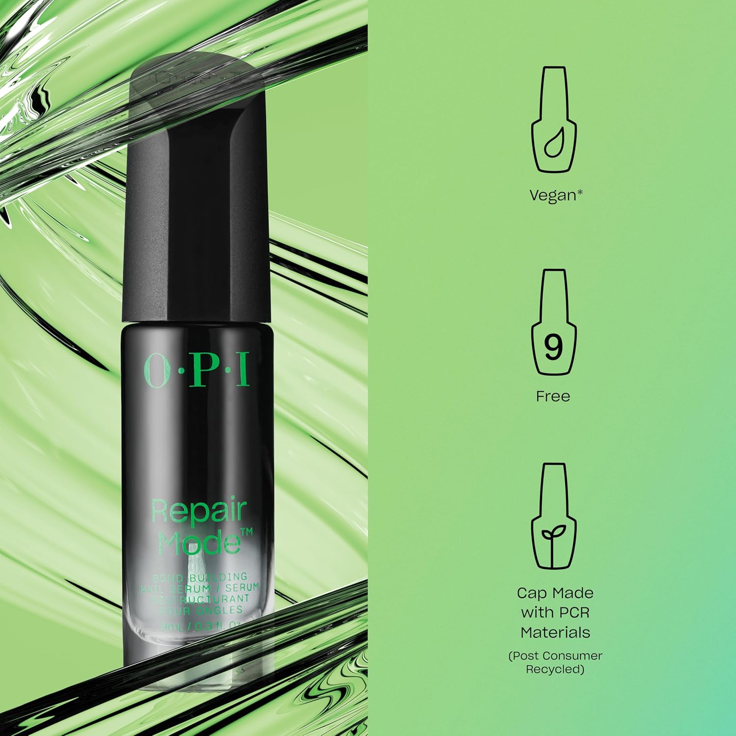 OPI Treatment Gift Set - Repair Mode Bond Building Nail Serum, Edge File 240 Grit