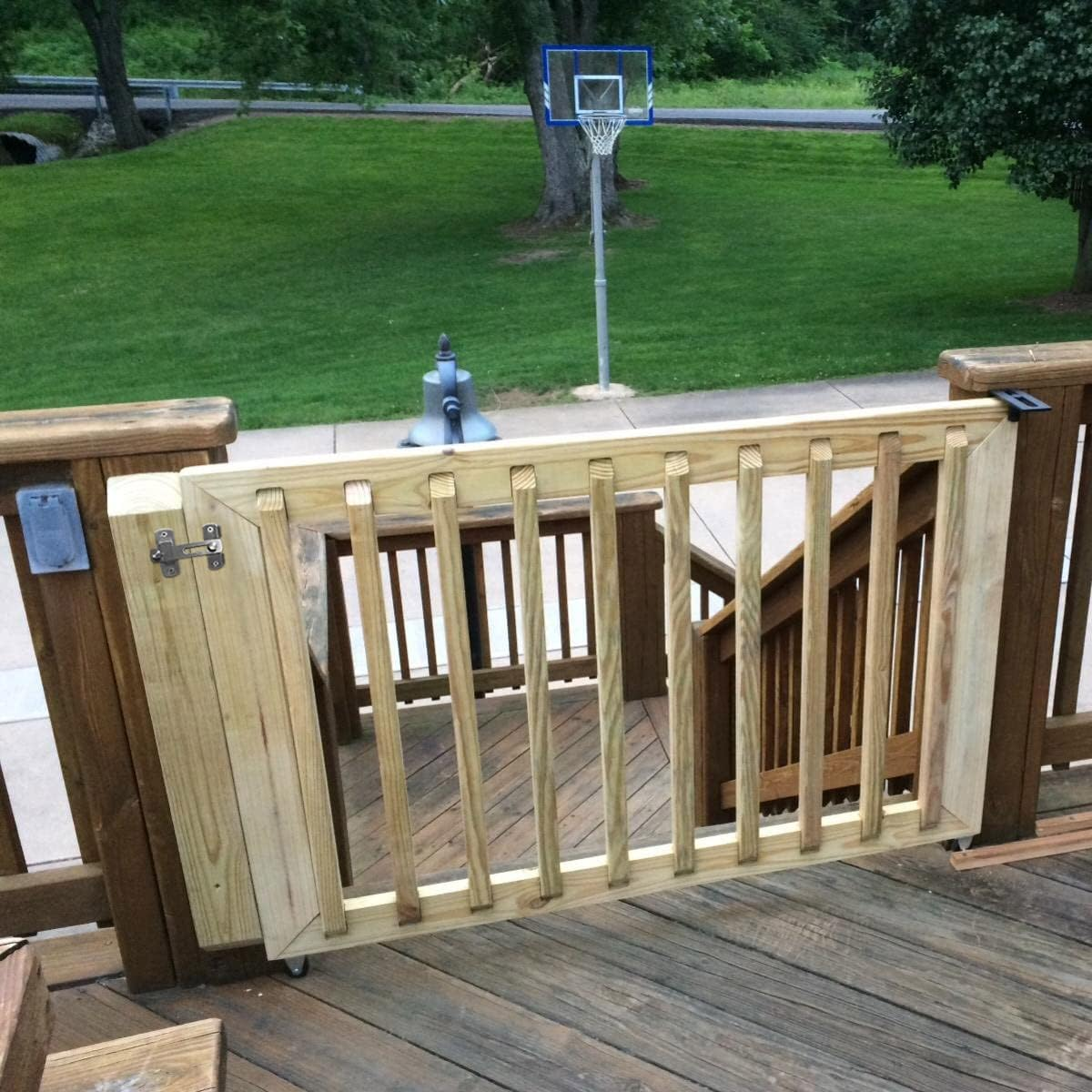 2Pcs Stainless Steel Gate Latches Barn Door Lock,Flip Lock Latch, Suitable for Door and Window Slide Lock Barn Door(Silvery) image number 1