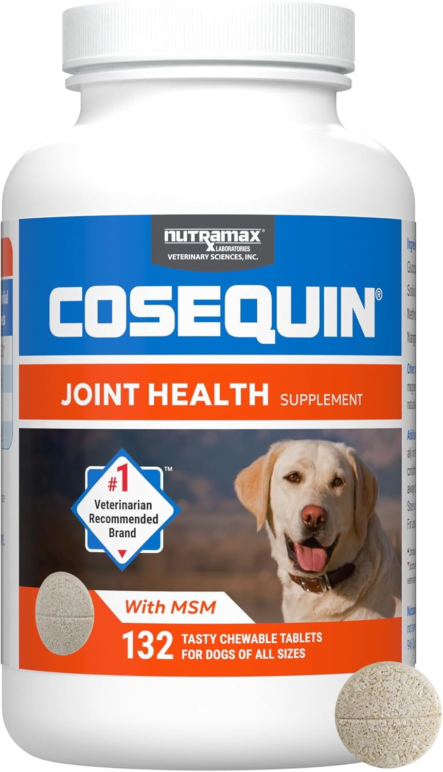 Nutramax Cosequin DS plus with MSM Chewable Tablets, 132 Count image number 5
