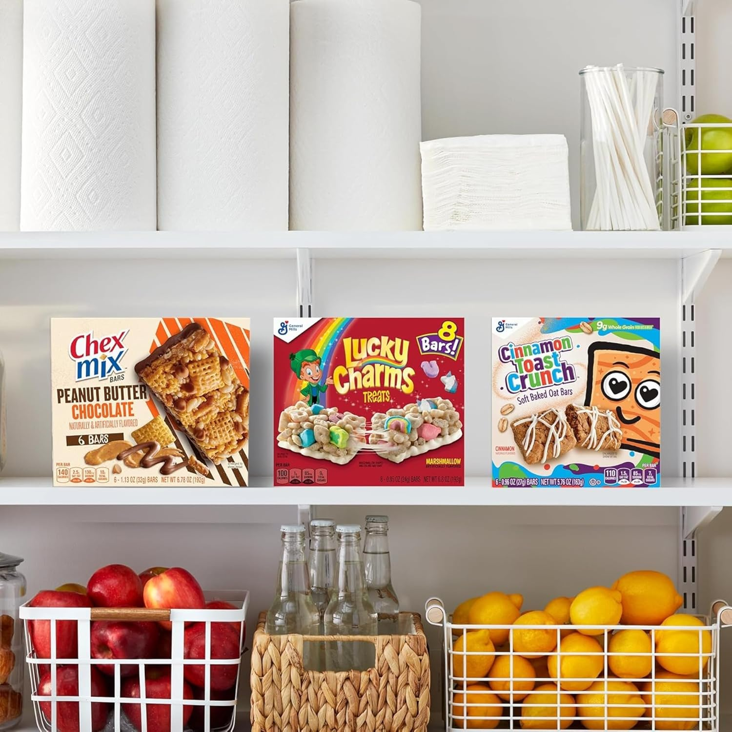 Reese'S Puffs Breakfast Cereal Treat Bars, Peanut Butter & Cocoa, 16 Ct (Pack of 1) image number 4