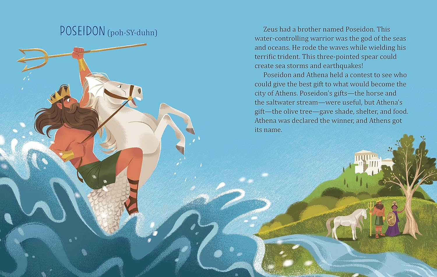 LGB My Little Golden Book about Greek Gods and Goddesses image number 3