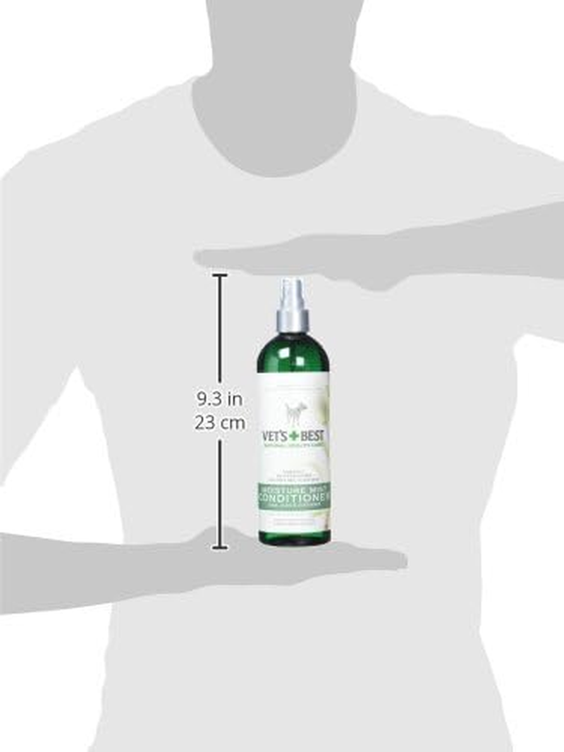 Vet'S Best Moisture Mist Dog Dry Skin Conditioner| Dog Conditioner and Detangler Spray | Relieves Itchy Skin, Refreshes & Soothes | 16 Oz image number 4