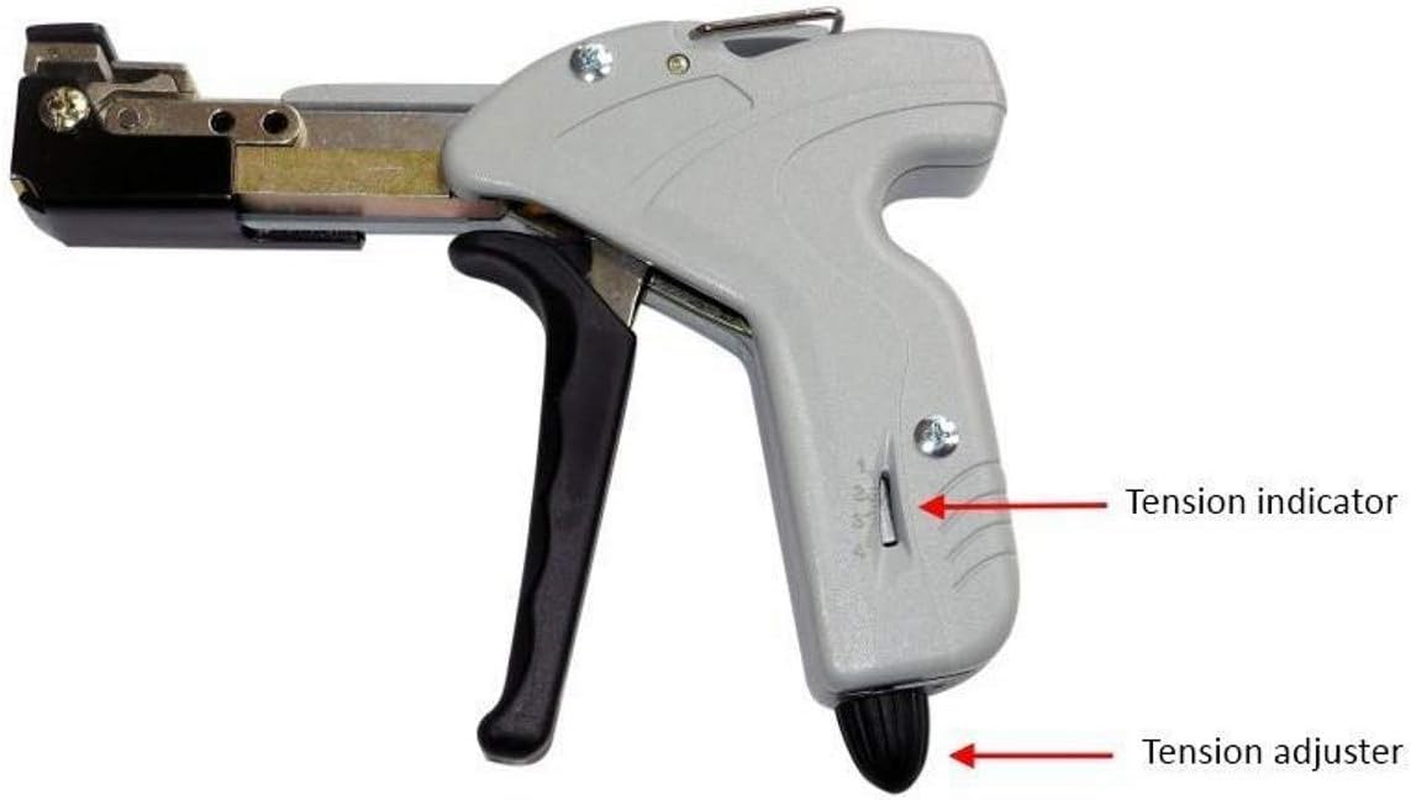 Stainless Steel Cable Tie Gun | Zip Tie Tensioner | up to 7.9Mm Wide image number 1