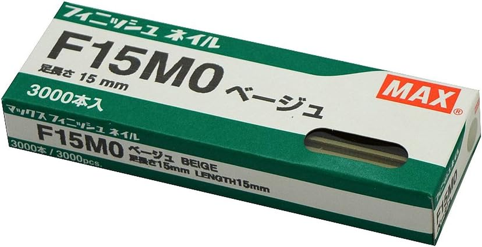 MAX Finish Nail F15MO Beige