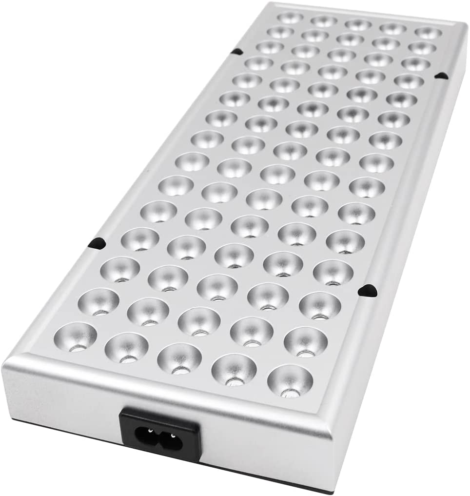 NUZAMAS 25W 75LED Grow Lamp LED Plant Lamp Full Spectrum LED Grow Light for Indoor Plants Seeding Vegetable Stadium and Flower Plants Growing Lamp