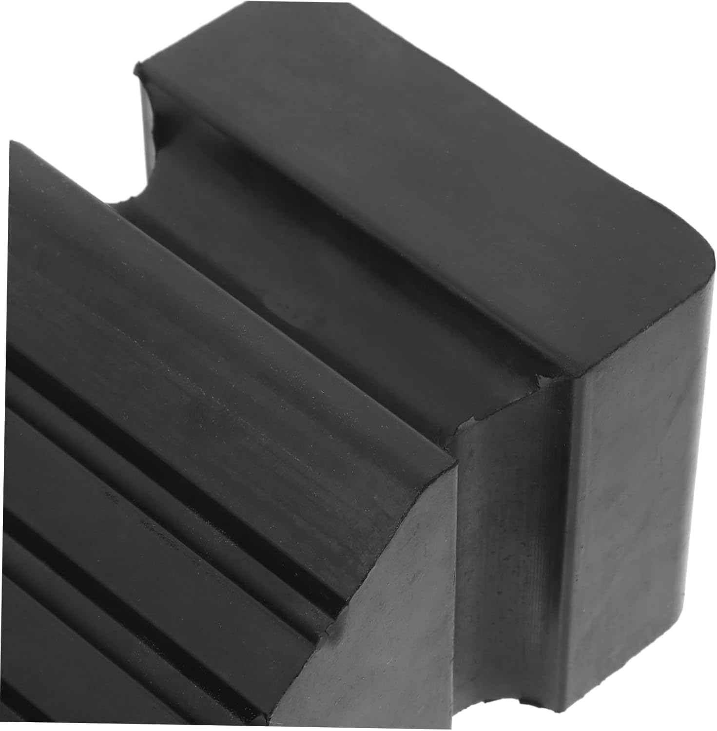 STOBAZA Portable Wheel Chock for Car and Truck Rubber Material Prevents Skid Trailer Ramps Car for Wheel Chocks Usage image number 4