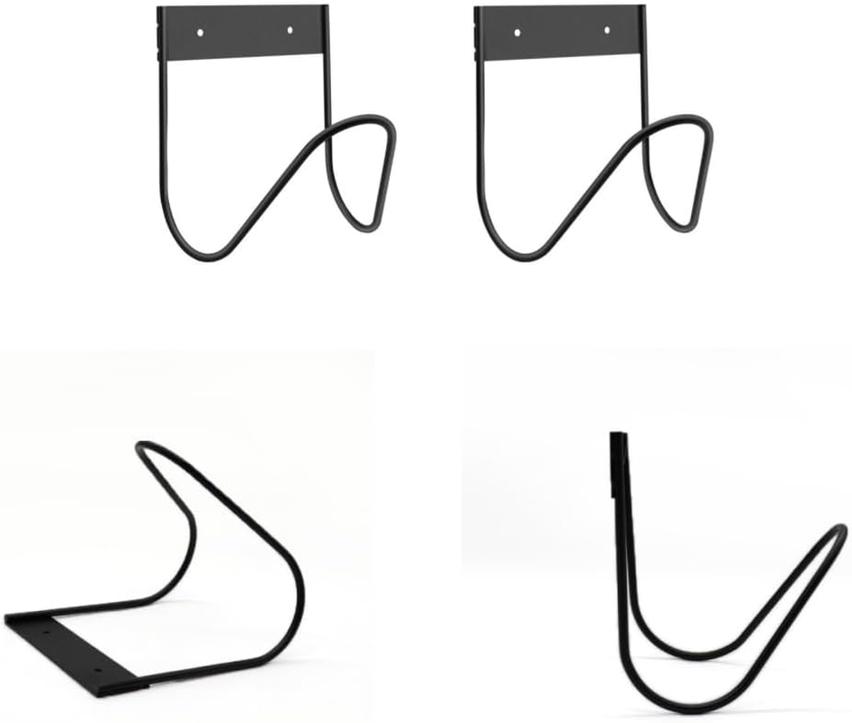 Changyeah Garden Hose Hanger, Hose Holder Garden Hose Holder, Irrigation Hose Holder with Screws and Expansion Screw for Water Hose Extension Cable image number 4