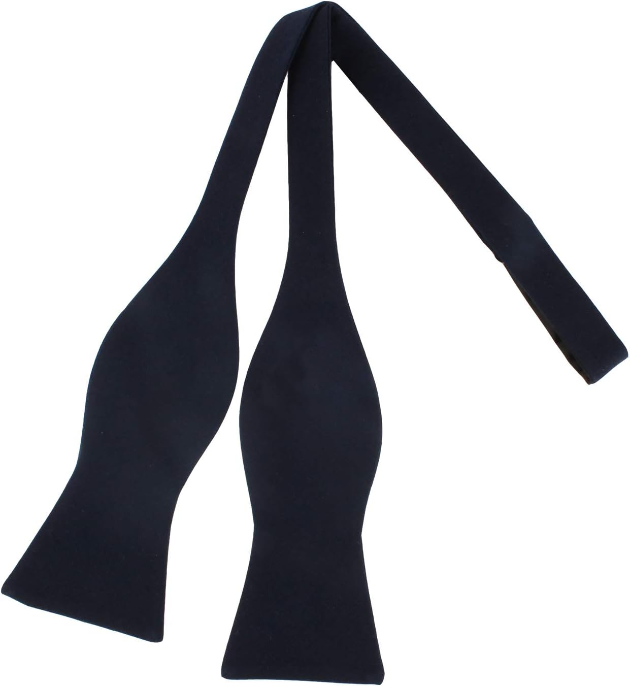 Cotton Self Tie Bow Tie for Men | Untied Bowties Self Tied for Formal Groom or Wedding image number 6