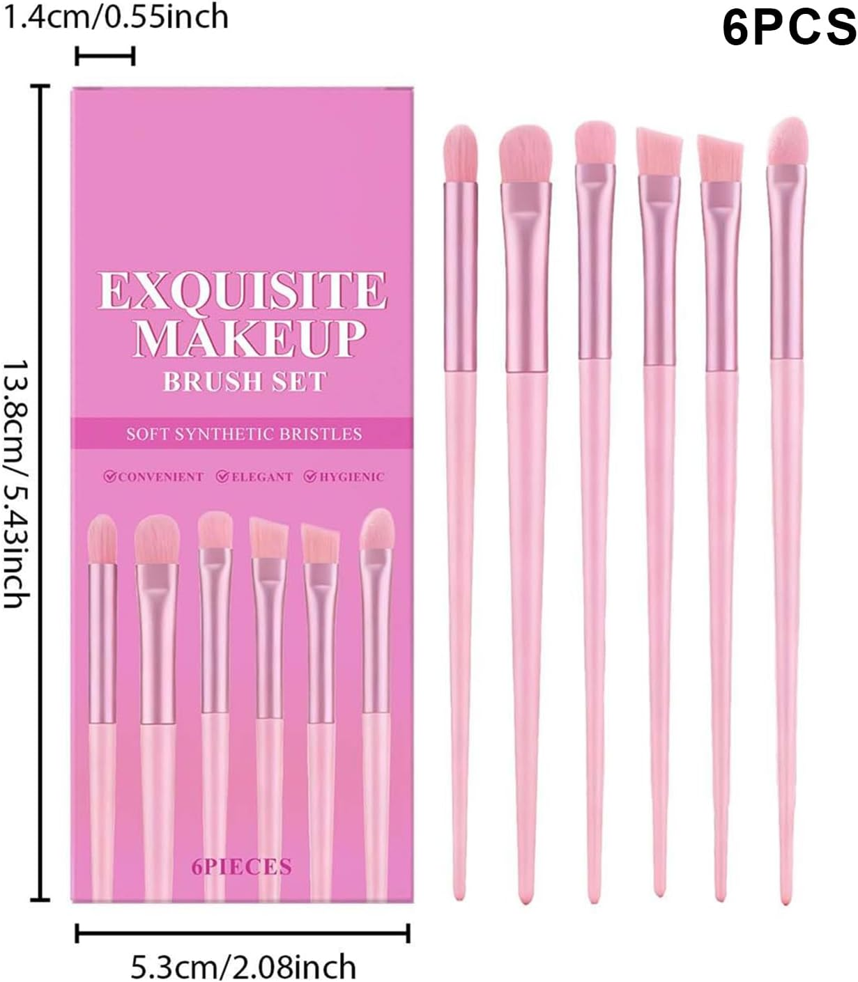 Makeup Brushes Set Professional | Detailing Soft Bristles,Professional Eyeshadow Brush Set | for Powder Cream Blending Women Home Office Party Dating Christmas image number 1