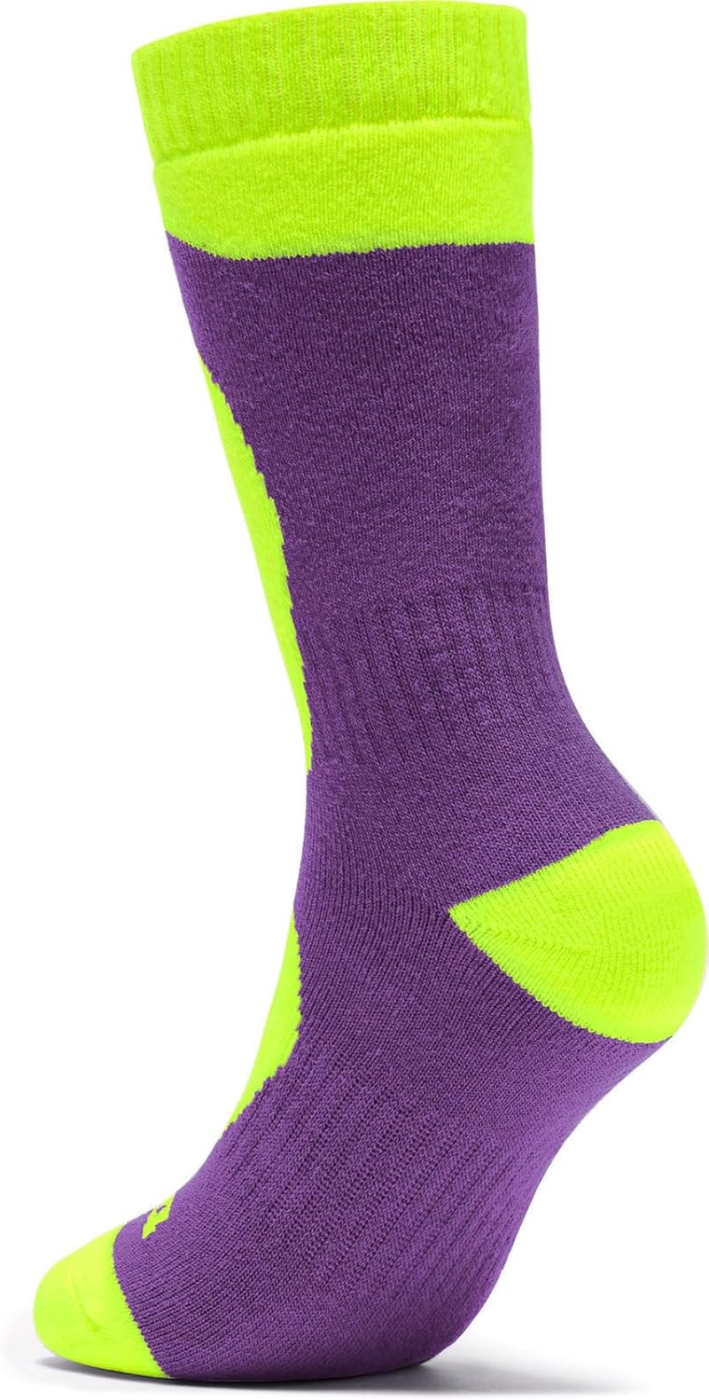 TSLA 1Pack Kids' Thermal Ski Socks, Cushioned & Insulated Calf-Length Snowboard Socks for Cold Weather image number 2